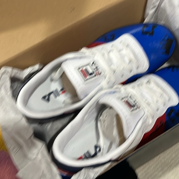 Brand new shoes for men custom made very comfy for everyday red blue and white - Picture 9 of 9